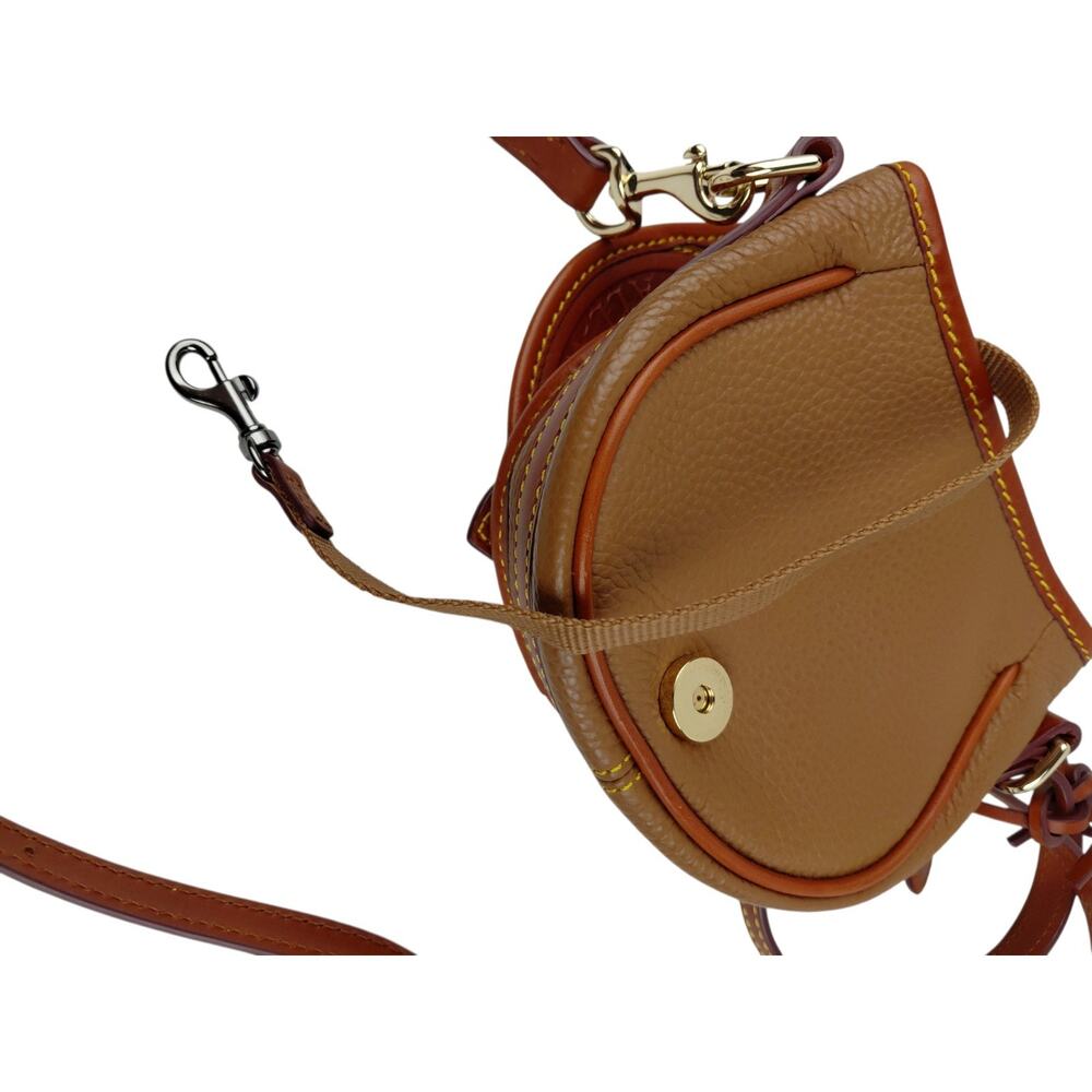 Dooney & Bourke All Weather Leather Big Duck Purse - Brown - Picture 6 of 14